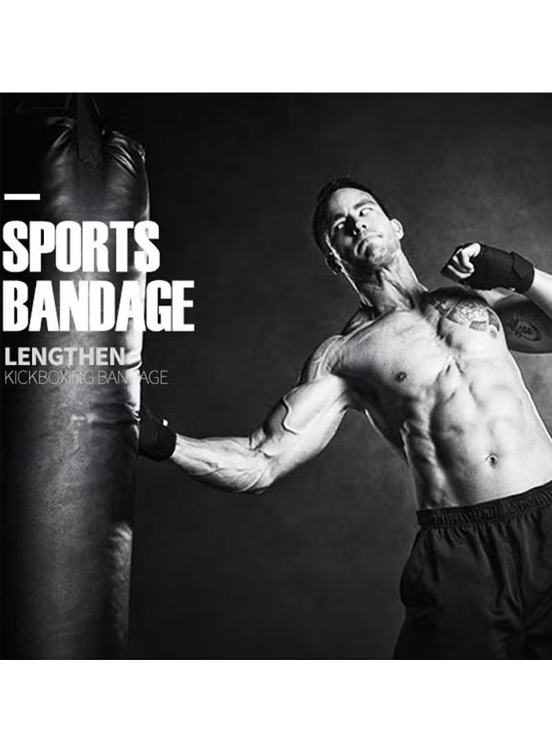 Gecomo Sports Boxing Hand Wraps 3 Meters Inner Boxing Gloves Martial Arts Wraps for MMA Kickboxing Muay Thai - Pair - Image 2